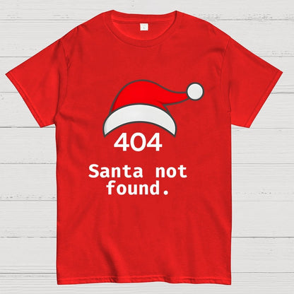404 Santa Not Found computers joke Geek T-Shirt