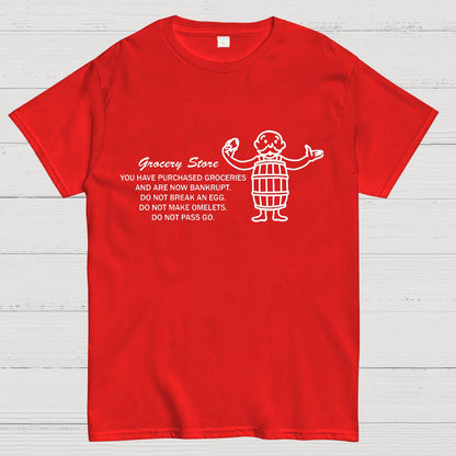 Chance on Eggs Pass Go Geek T-Shirt