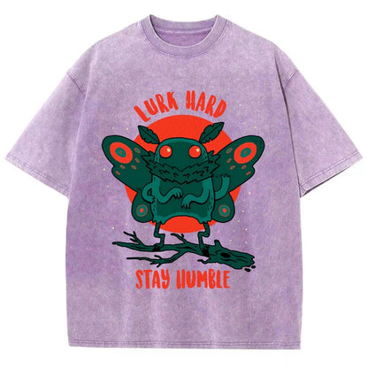Lurk Hard Vintage Distressed T-shirt