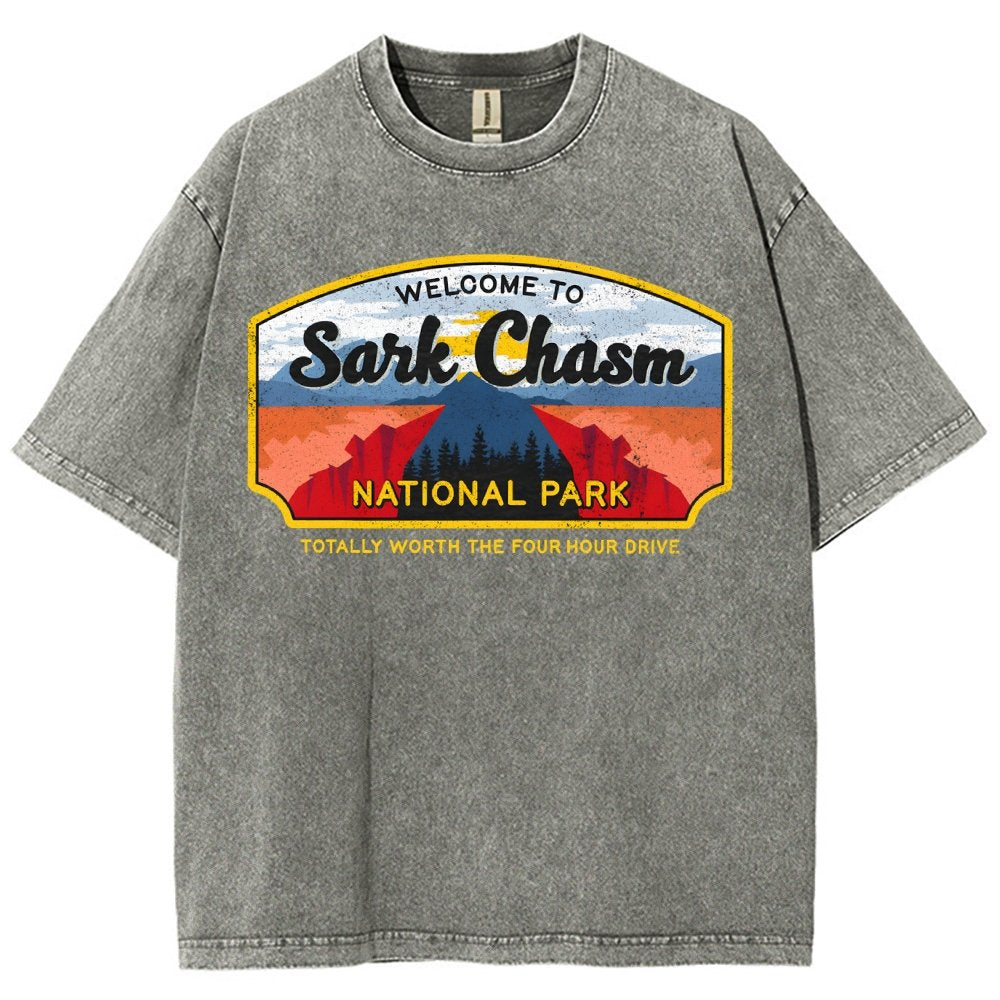 Welcome To Sarcasm Remix Vintage Distressed T-shirt