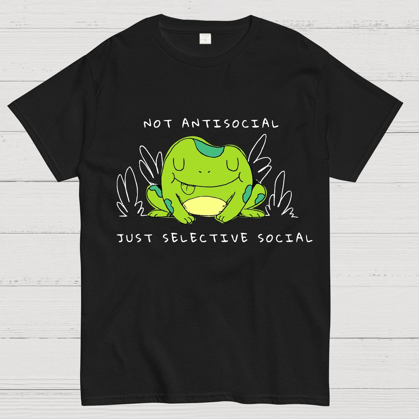 Not antisocial... Just selective social Geek T-Shirt