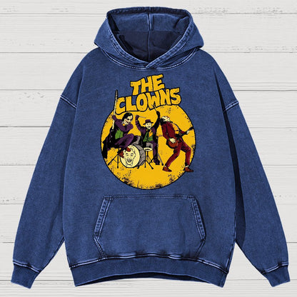 Horror Killer Rock Vintage Distressed Hoodie