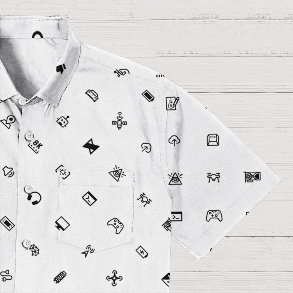 Retro Geek Icons Geeky Shirt