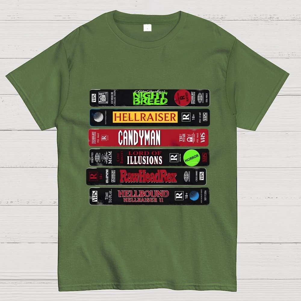 VHS Barker Unisex Geek T-Shirt