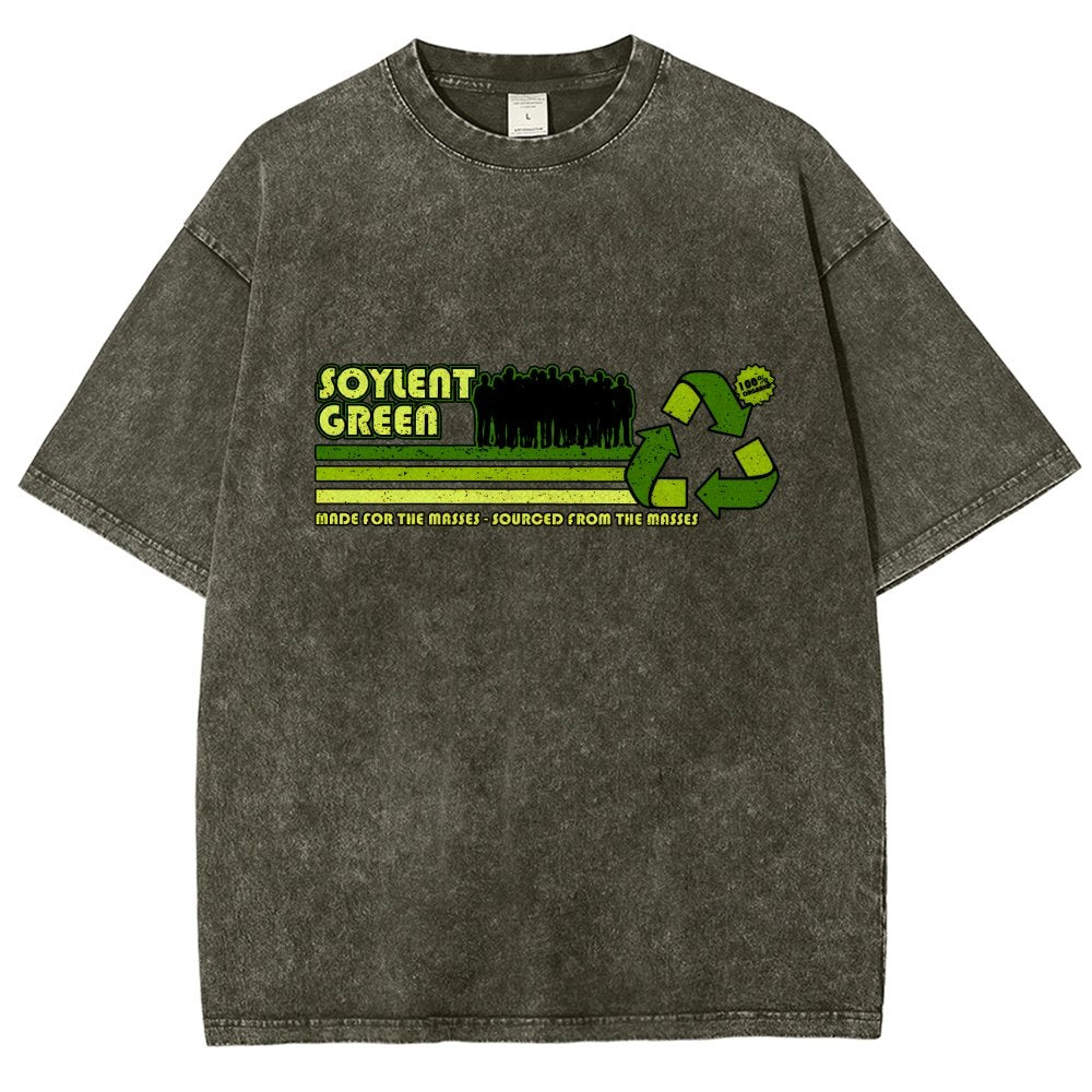 100 Percent Organic People Vintage Distressed T-shirt