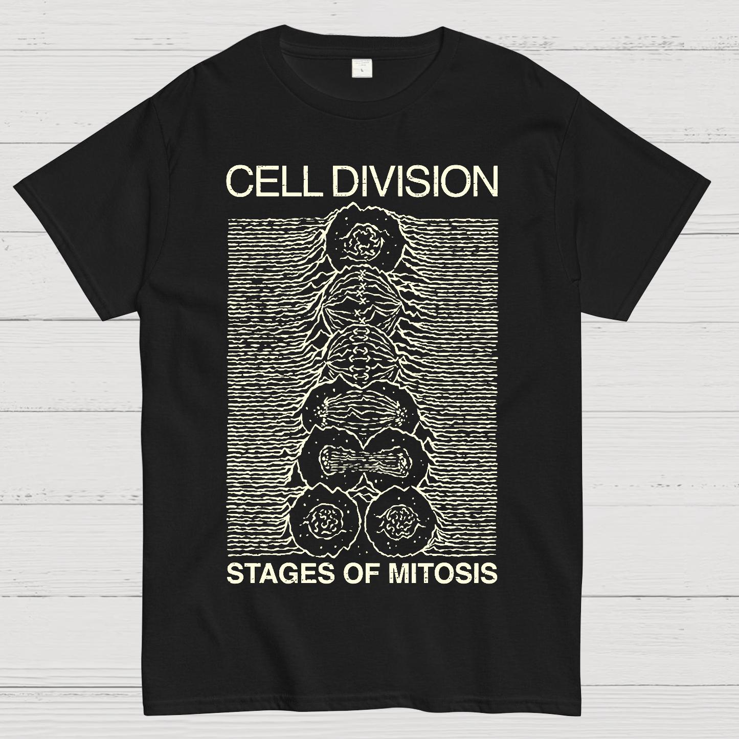 Cell Division- Stages Of Mitosis Geek T-Shirt