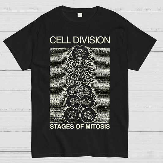 Cell Division- Stages Of Mitosis Geek T-Shirt