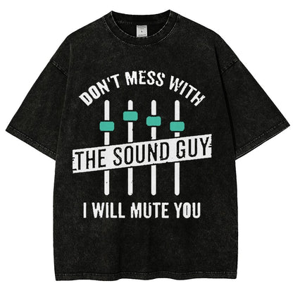 I Will Mute You Vintage Distressed T-shirt