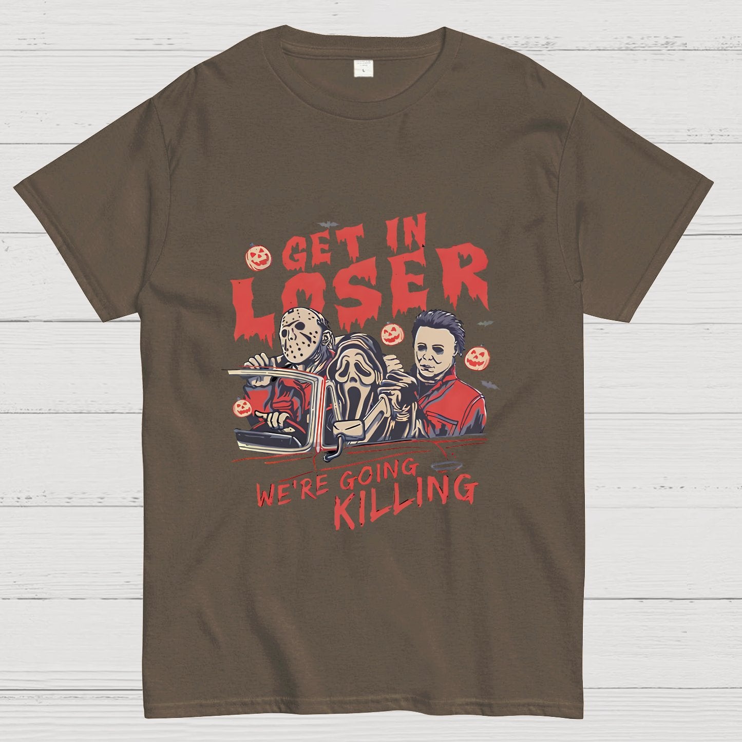 Get In Loser Halloween Geeky T-Shirt