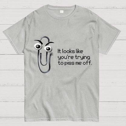 One Snippy Clip Geek T-Shirt