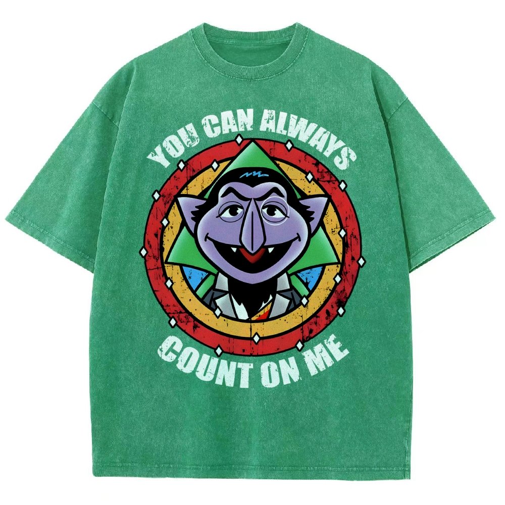 Count On Me Vintage Distressed T-shirt