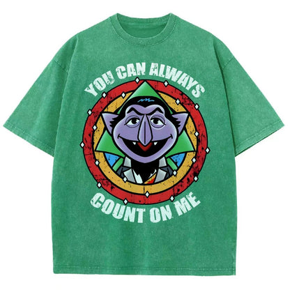 Count On Me Vintage Distressed T-shirt