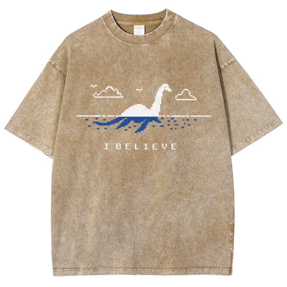 I Believe Vintage Distressed T-shirt