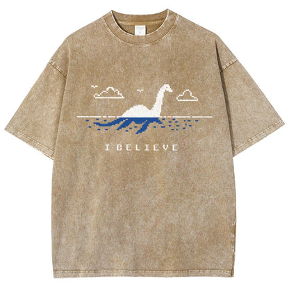 I Believe Vintage Distressed T-shirt