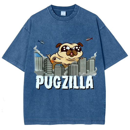 Pugzilla Vintage Distressed T-shirt