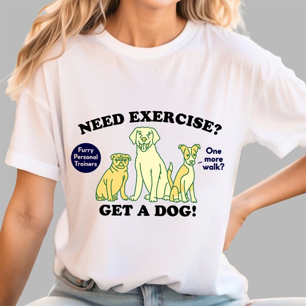 My Dog is My Personal Trainer Geek T-Shirt
