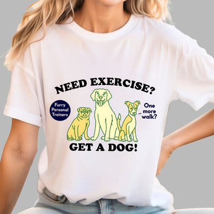 My Dog is My Personal Trainer Geek T-Shirt