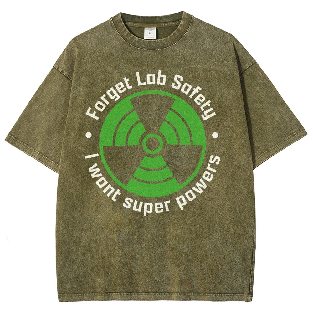Forget Lab Safety Vintage Distressed T-shirt