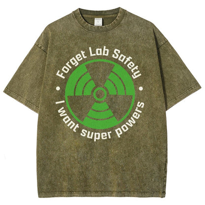Forget Lab Safety Vintage Distressed T-shirt