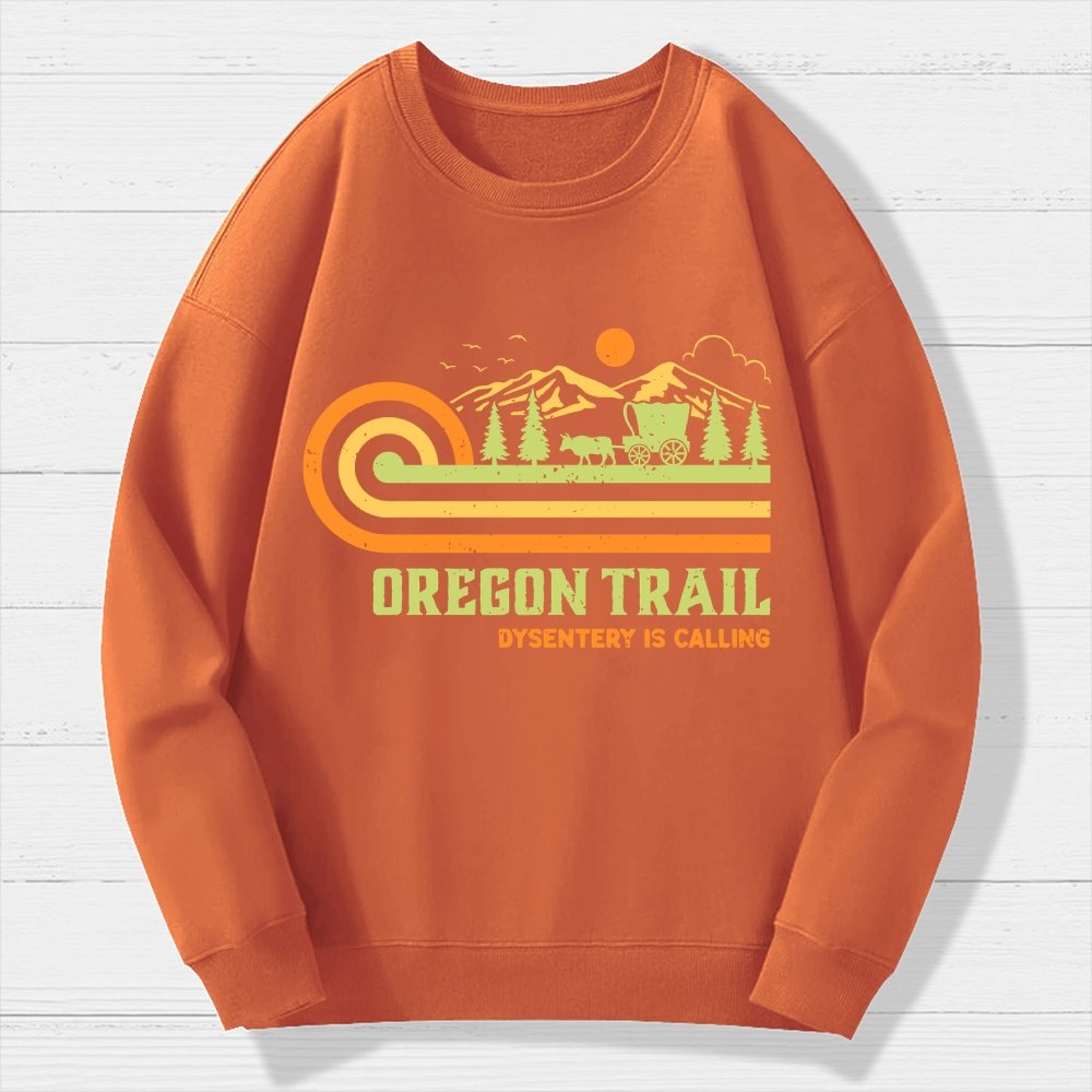 Vintage Trail Geek Cotton Sweatshirt
