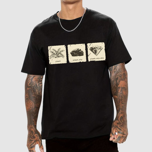 Internet Funny Plant.zip.zip Geek T-Shirt