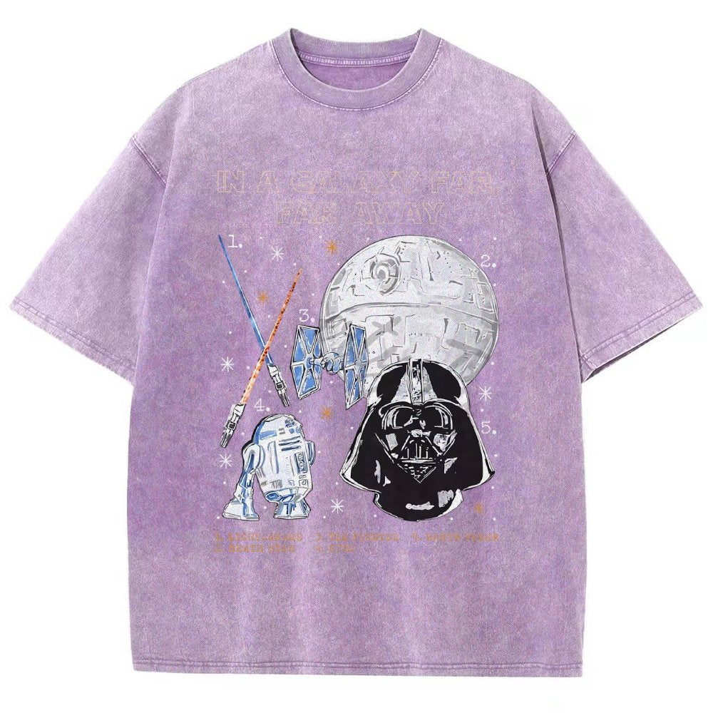 In A Mysterious Galaxy Vintage Distressed T-shirt