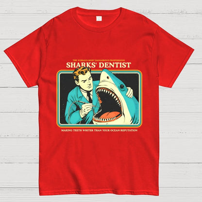 Sharks Dentist Geek T-Shirt
