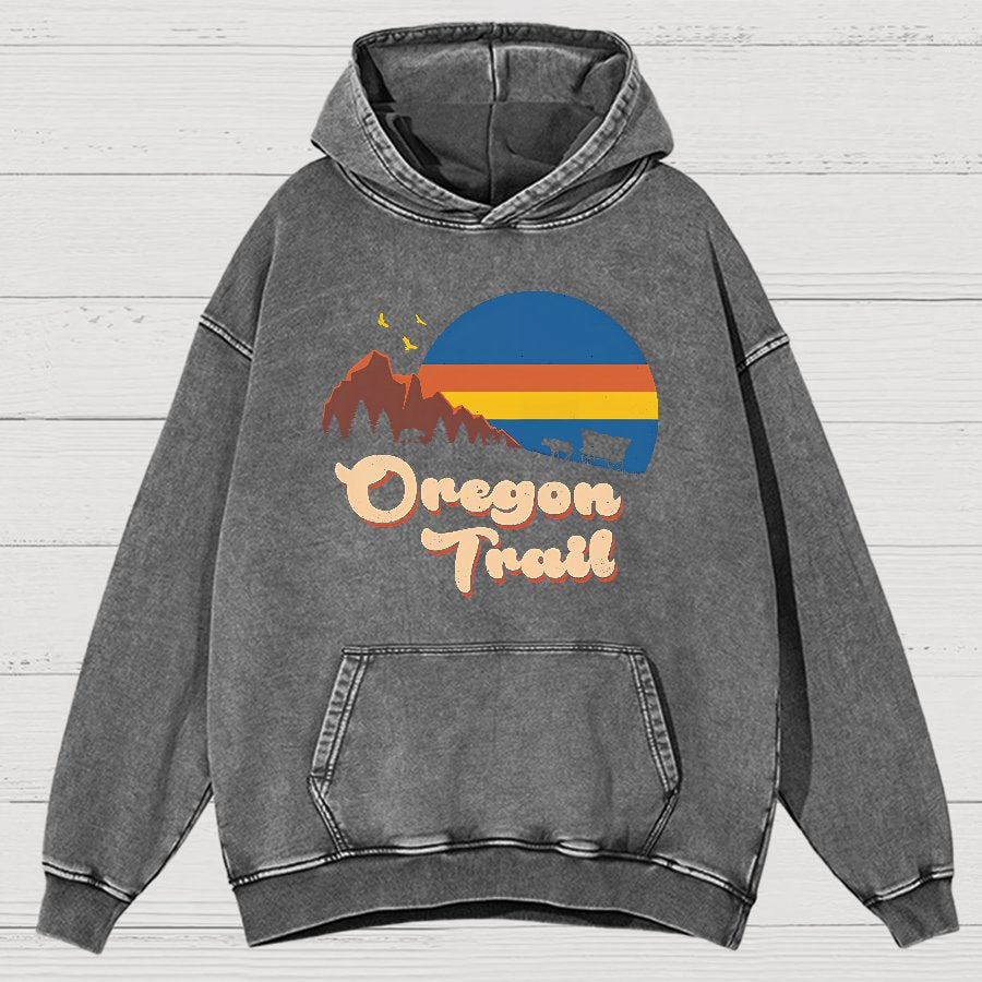 You Have Died Vintage Distressed Hoodie