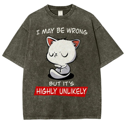 I May Be Wrong Vintage Distressed T-shirt