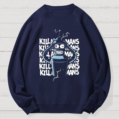 Machine Failure Geek Cotton Sweatshirt