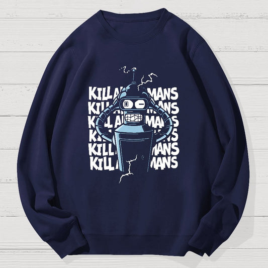 Machine Failure Geek Cotton Sweatshirt