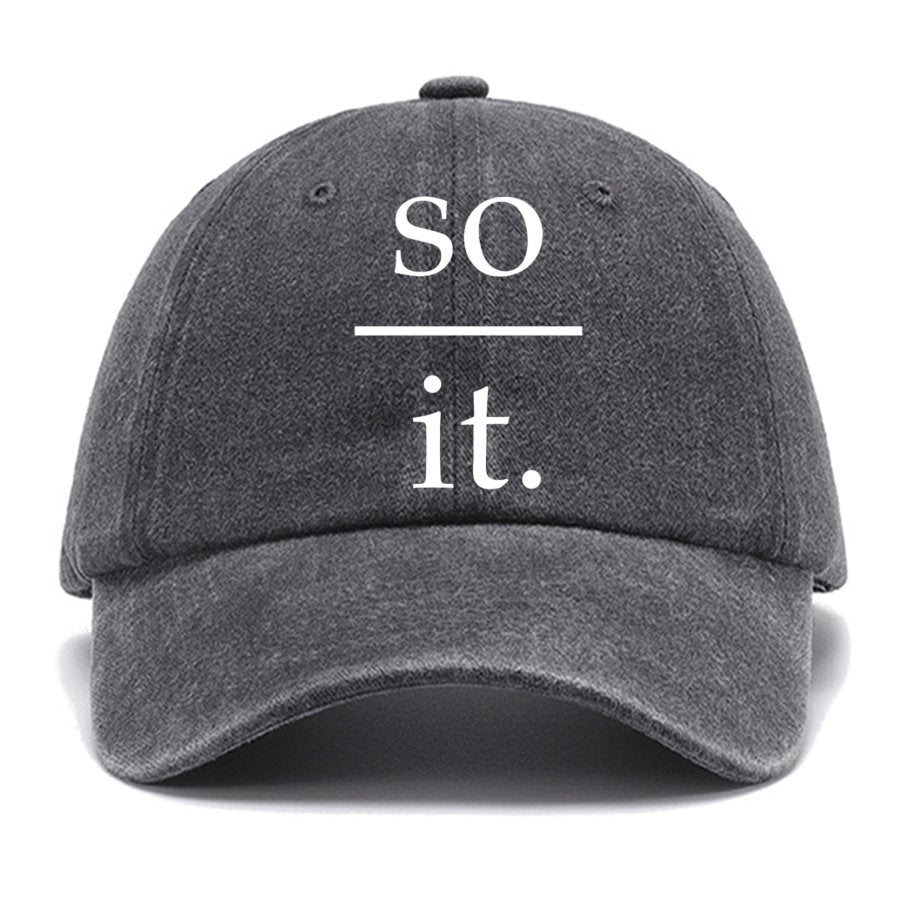 So Over It Nerd Cotton Hat