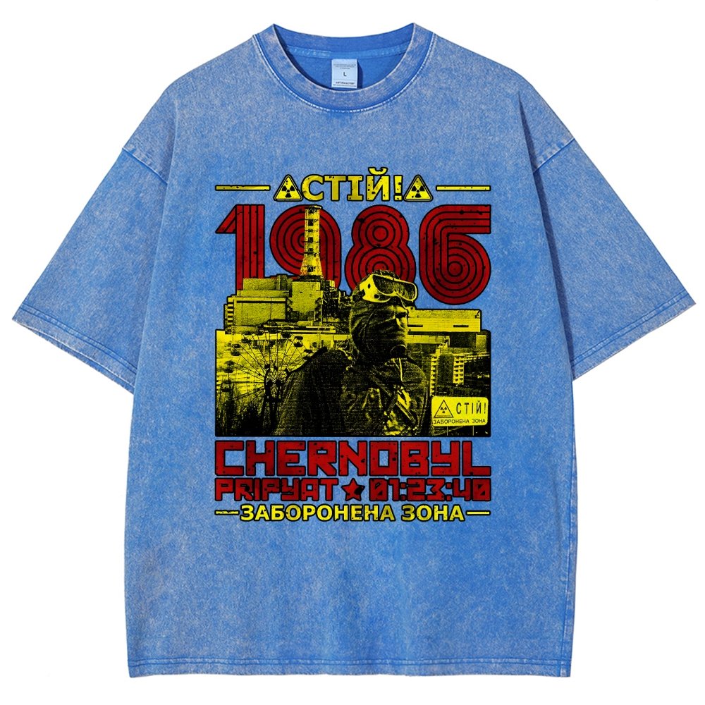 Chernobyl 1986 Vintage Distressed T-shirt
