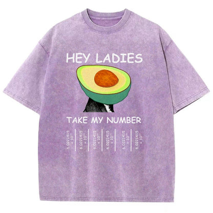 Avocadro - Funny Avogadro's Number Vintage Distressed T-shirt
