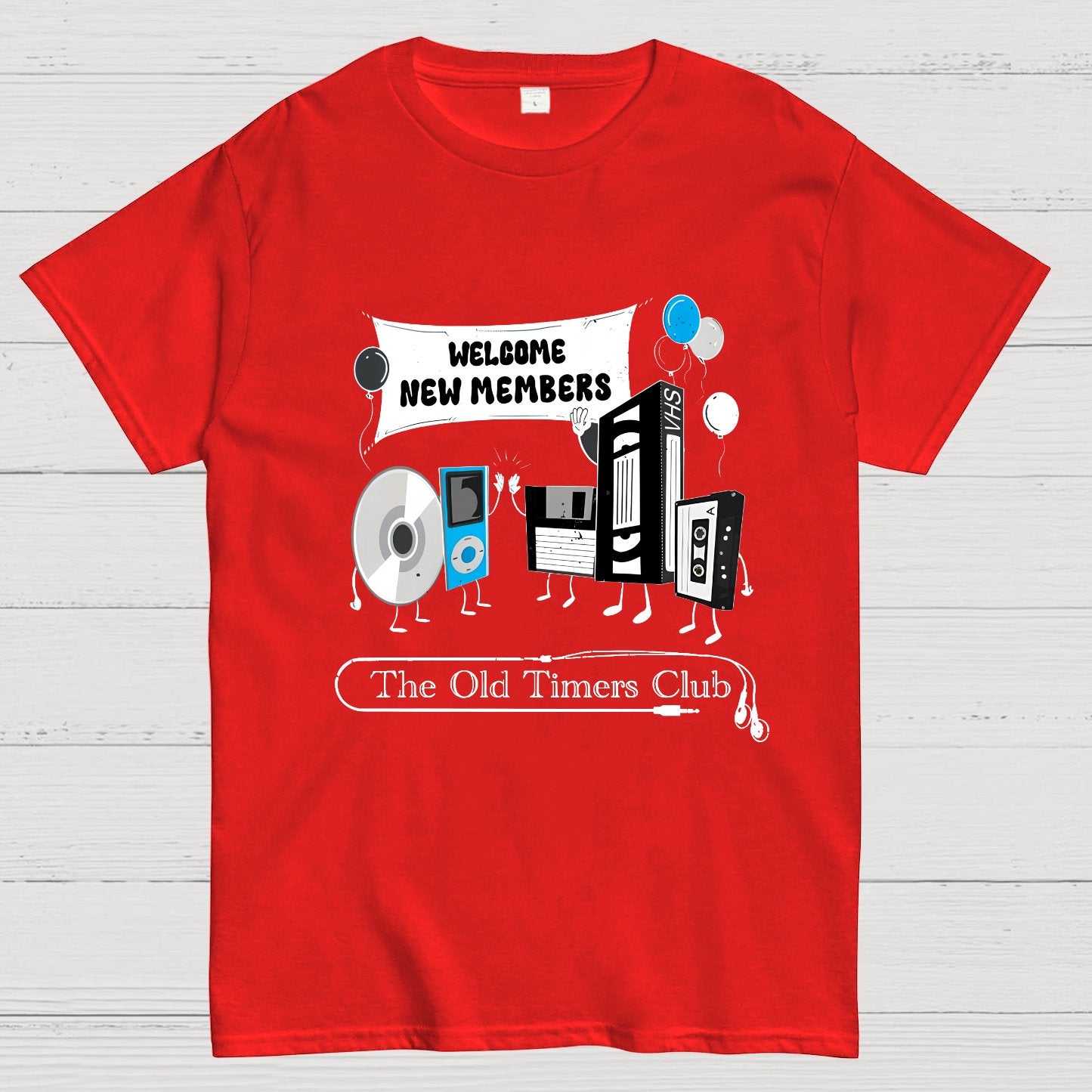 Old Timers Club Geek T-Shirt