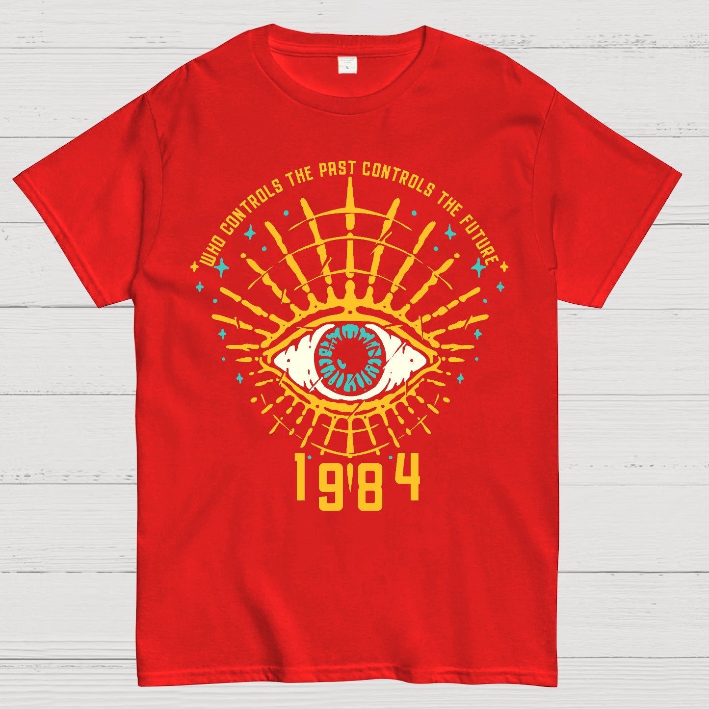 1984 George Orwell Control The Future Geek T-Shirt