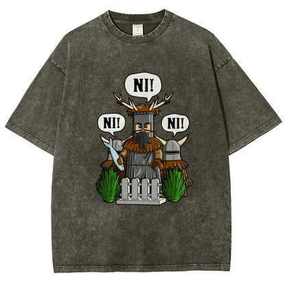 The Knights Of Adventure Vintage Distressed T-shirt