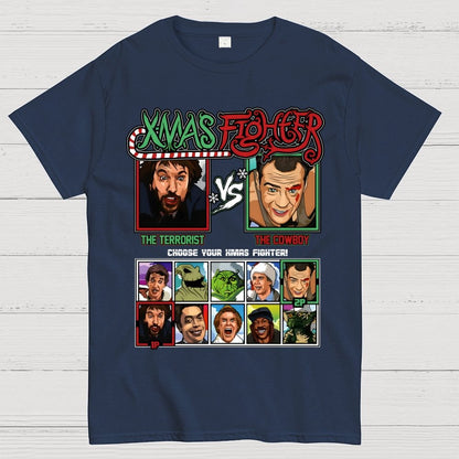 Xmas Fighter - Die Hard Geek T-Shirt