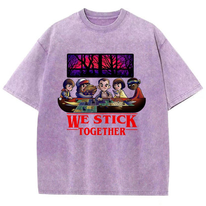 We Stick Together Vintage Distressed T-shirt