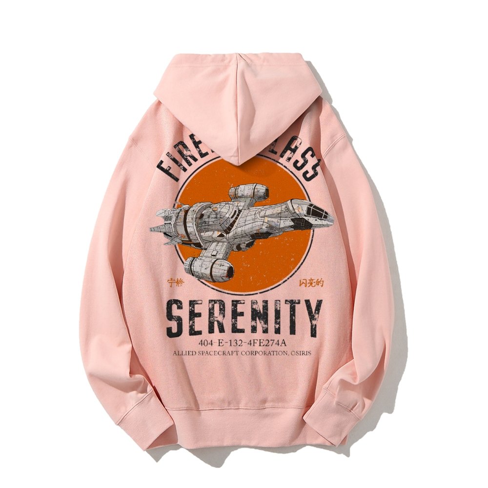 Retro Smugglers Nerdy Printed Back Cotton Hoodie