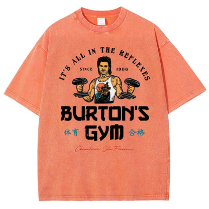 Burton's Gym Vintage Distressed T-shirt