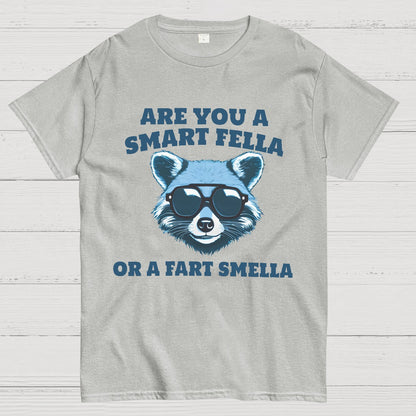 Are You A Smart Fella Or Fart Smella Geek T-Shirt