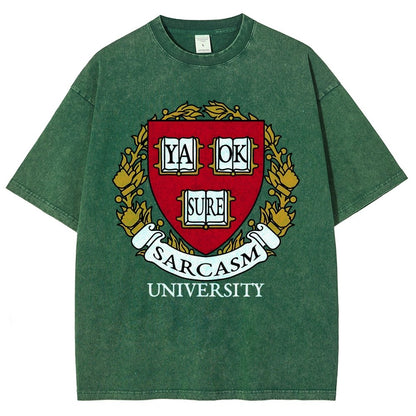 Ivy League Sarcasm Vintage Distressed T-shirt