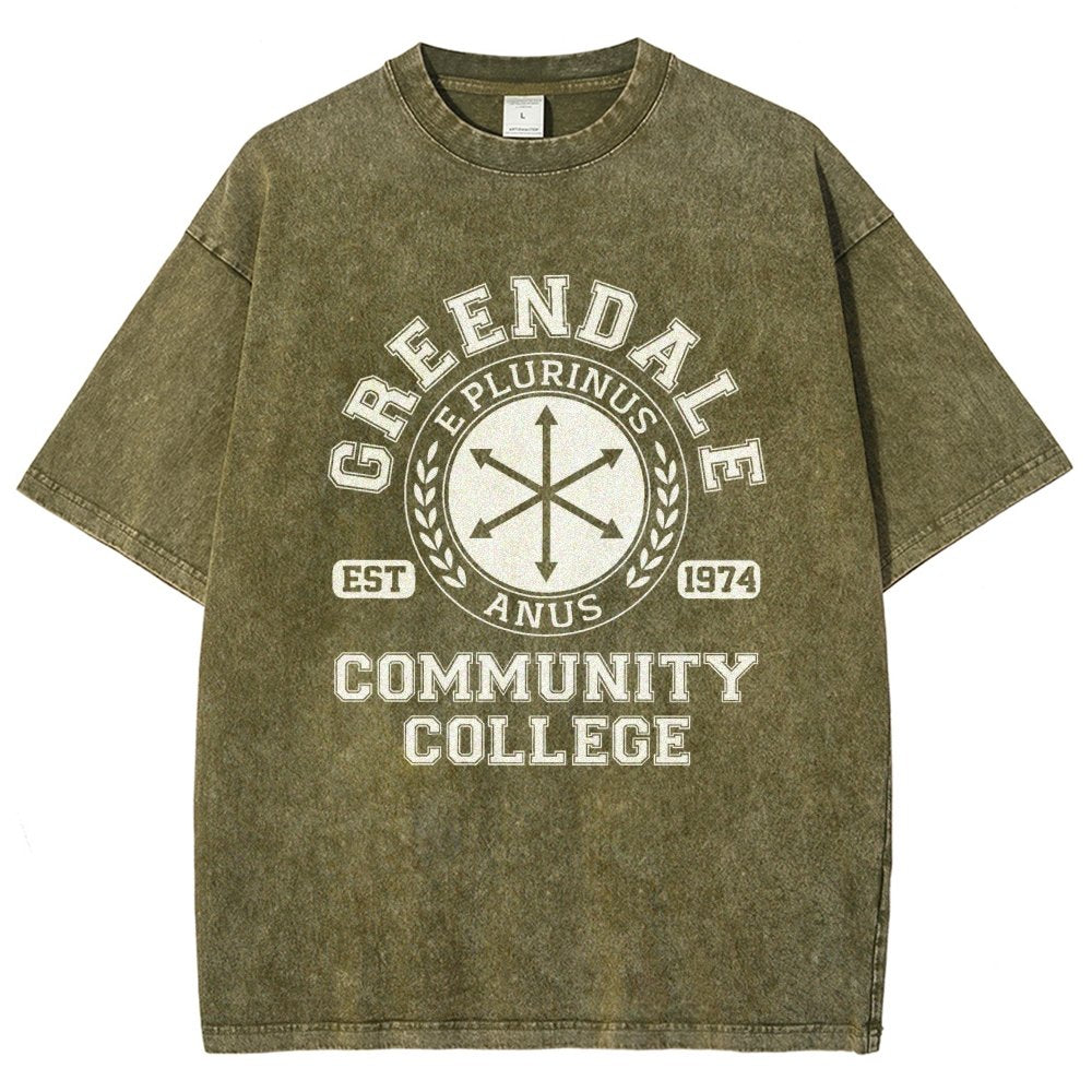 Sunnydale Community College Vintage Distressed T-shirt
