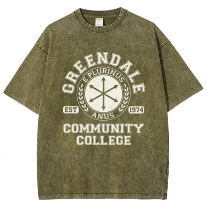 Sunnydale Community College Vintage Distressed T-shirt