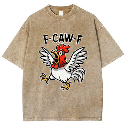 F-Caw-F Vintage Distressed T-shirt