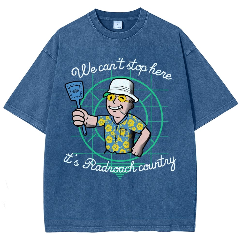 We Can’t Stop Here Vintage Distressed T-shirt
