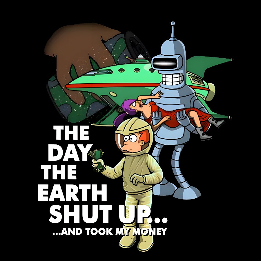 The Day The Earth Shut Up...Geek T-Shirt