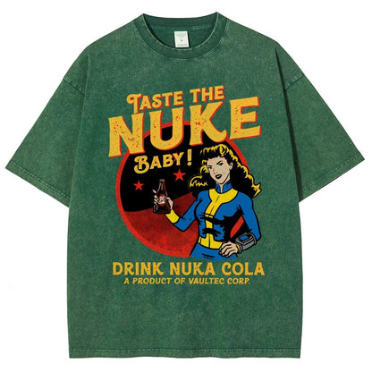 Taste the nuke Vintage Distressed T-shirt