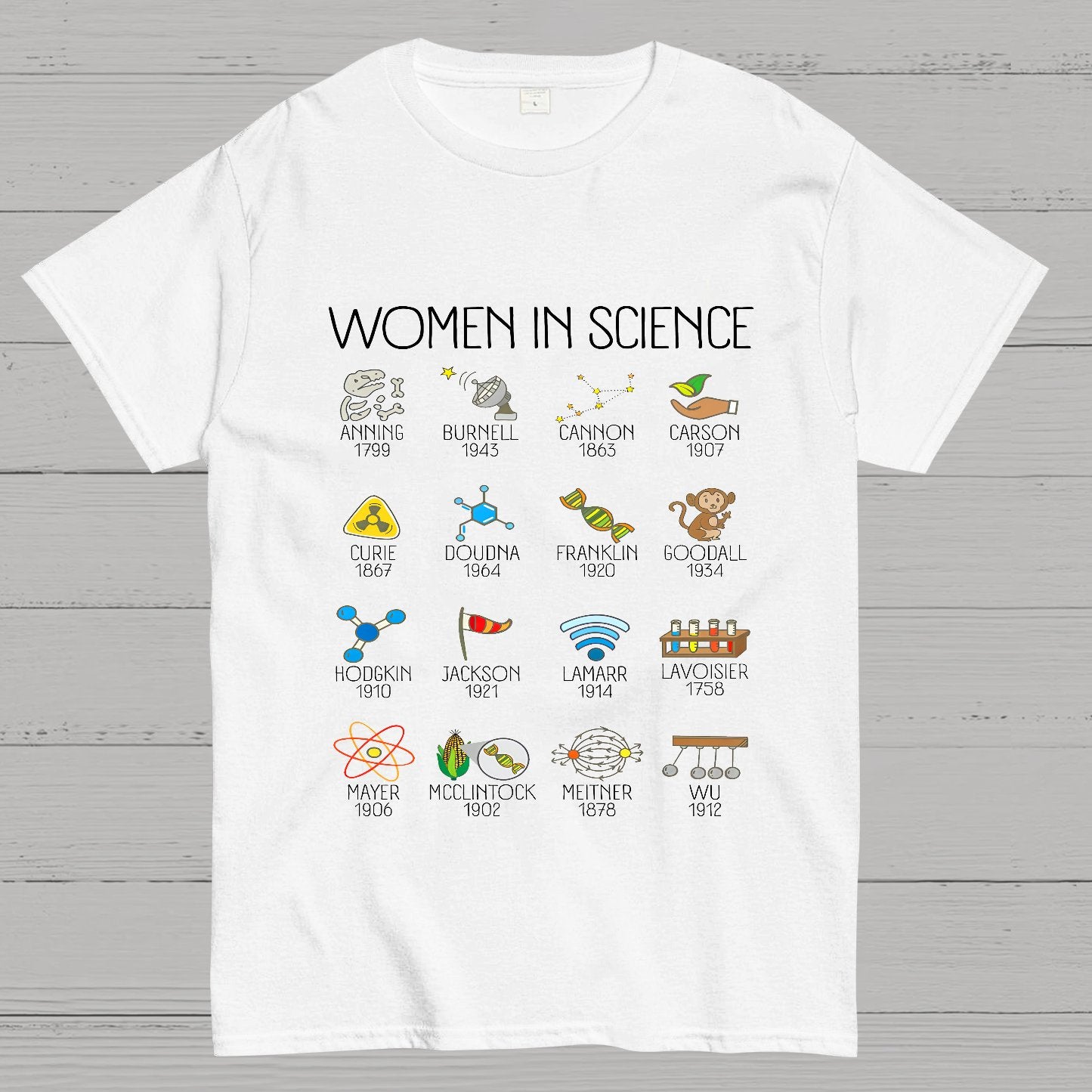 Women in Science Geek T-Shirt